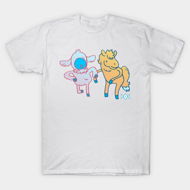 PLEEP and PORSEY T-Shirt by mikejbecker